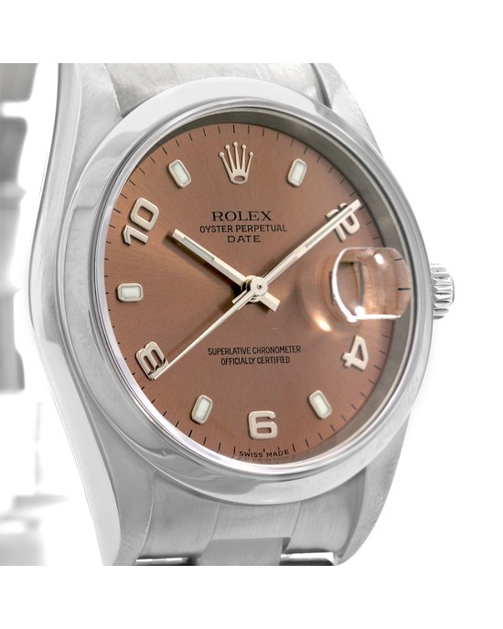 Rolex Oyster Perpetual Date 34 Stainless Steel 15200